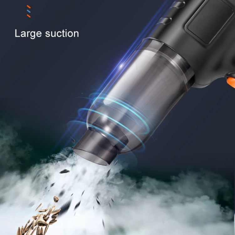 Car Vacuum Cleaner Large Suction Power Wireless Pump Inflatable Blower Handheld Small Vacuum Cleaner, Brush 200W+2 Filters+Storage Bag (Black), Brush 200W+3 Filters+Air Bag (Black), Brushless 260W+2 Filters+Storage Bag (Black)                          ...
