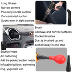 Car Vacuum Cleaner Large Suction Power Wireless Pump Inflatable Blower Handheld Small Vacuum Cleaner, Brush 200W+2 Filters+Storage Bag (Black), Brush 200W+3 Filters+Air Bag (Black), Brushless 260W+2 Filters+Storage Bag (Black)                          ...