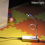 6LED Tactile Dimmable Emergency Lights USB Light Piece Mobile Power Supply Lantern