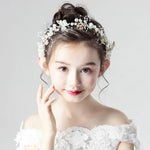 ผ้าคาดผมมงกุฎดอกไม้ป่า สำหรับสาววันเกิดและการแสดง