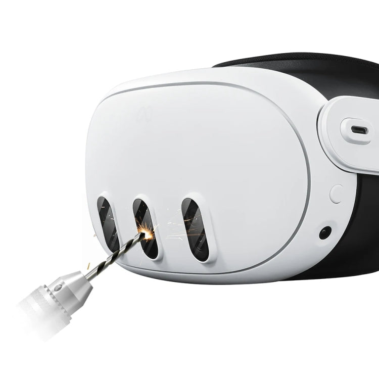 ชุดฟิล์มกันรอยเลนส์กล้องกระจกนิรภัยสำหรับ Meta Quest 3 อุปกรณ์เสริม VR