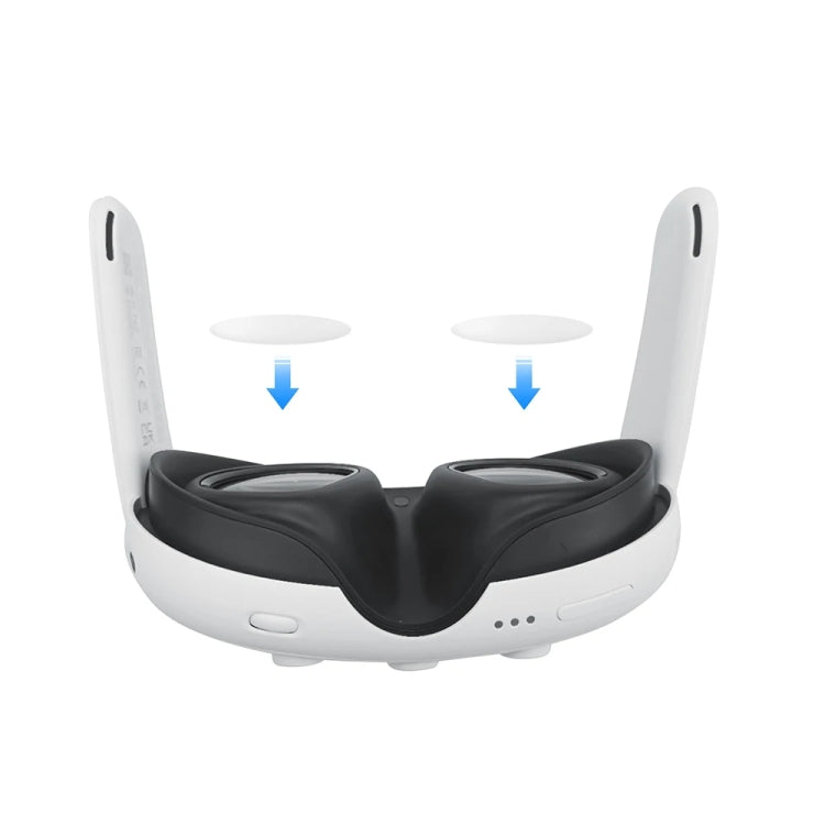 ชุดฟิล์มกันรอยเลนส์กล้องกระจกนิรภัยสำหรับ Meta Quest 3 อุปกรณ์เสริม VR
