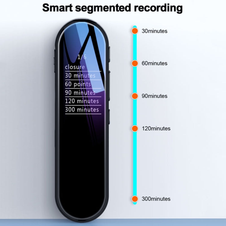 เครื่องบันทึกเสียงตั้งเวลาสแตนด์บายยาวพิเศษ Q53 พร้อมลดเสียงรบกวน HD, ไม่มีหน่วยความจำ, 4GB, 8GB, 16GB, 32GB, 64GB, 128GB