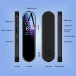 เครื่องบันทึกเสียงตั้งเวลาสแตนด์บายยาวพิเศษ Q53 พร้อมลดเสียงรบกวน HD, ไม่มีหน่วยความจำ, 4GB, 8GB, 16GB, 32GB, 64GB, 128GB