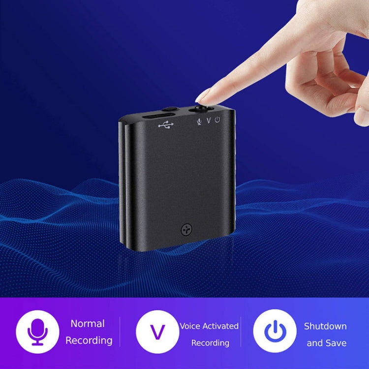 เครื่องบันทึกเสียงแม่เหล็กลดเสียงรบกวน HD แบบพกพา Q63 ปากกาบันทึกเสียงอัจฉริยะเปิดใช้งานด้วยเสียง, 8GB, 32GB