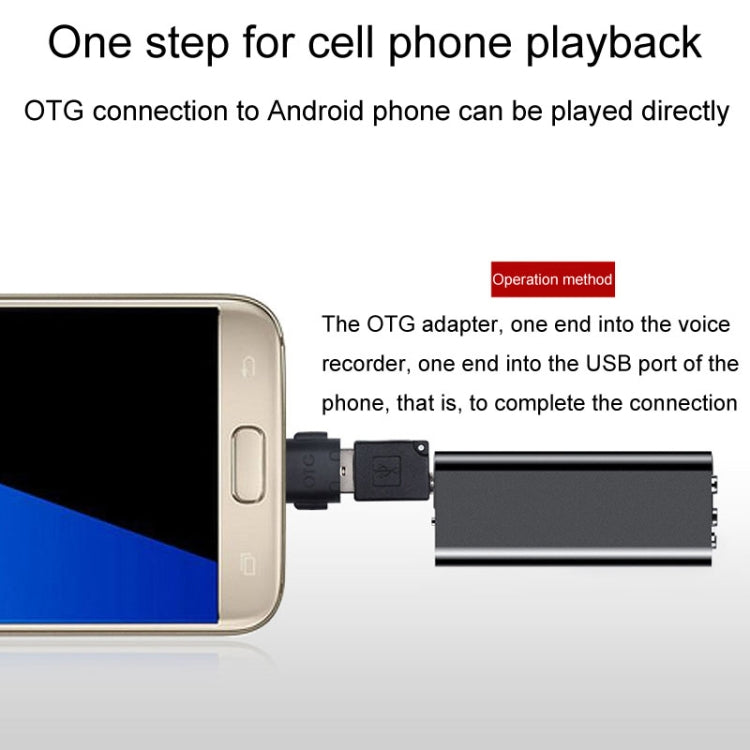 เครื่องบันทึกเสียงอัจฉริยะ Q25 พร้อมหน้าจอ HD ตัดเสียงรบกวน คลิปหนีบหลัง, 4GB, 8GB, 16GB, 32GB