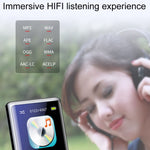 เครื่องเล่นเพลง MP3/MP4 บลูทูธ M27 ขนาด 1.8 นิ้ว พร้อมบันทึกเสียงและอ่าน e-book, 4GB, 8GB, 16GB, 32GB