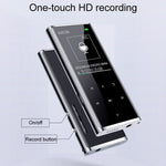 เครื่องเล่นเพลง MP3/MP4 บลูทูธ M27 ขนาด 1.8 นิ้ว พร้อมบันทึกเสียงและอ่าน e-book, 4GB, 8GB, 16GB, 32GB