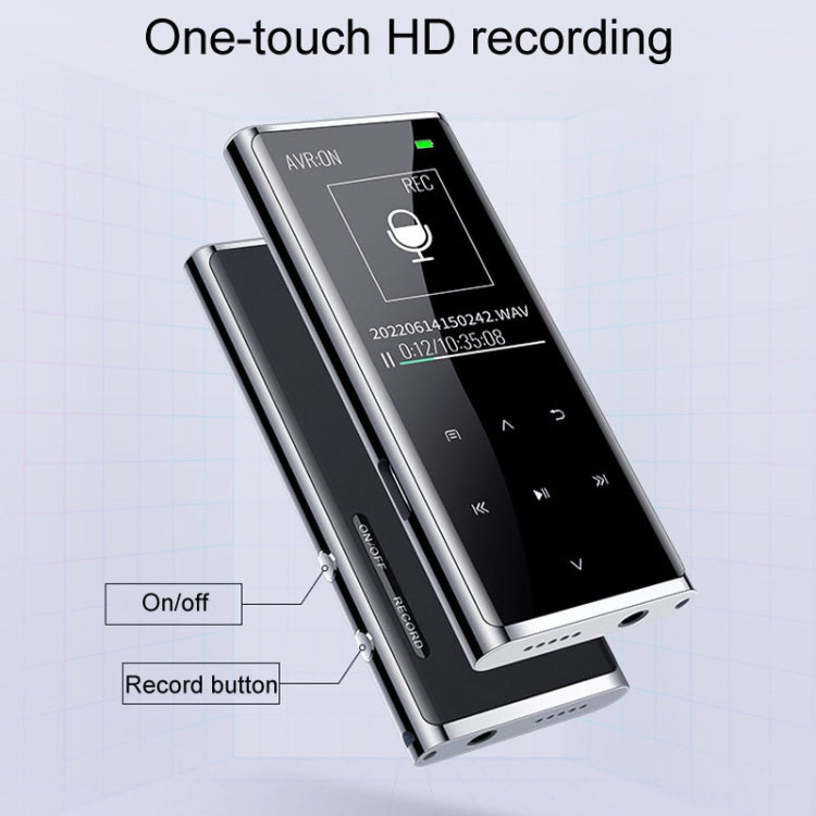 เครื่องเล่นเพลง MP3/MP4 บลูทูธ M27 ขนาด 1.8 นิ้ว พร้อมบันทึกเสียงและอ่าน e-book, 4GB, 8GB, 16GB, 32GB