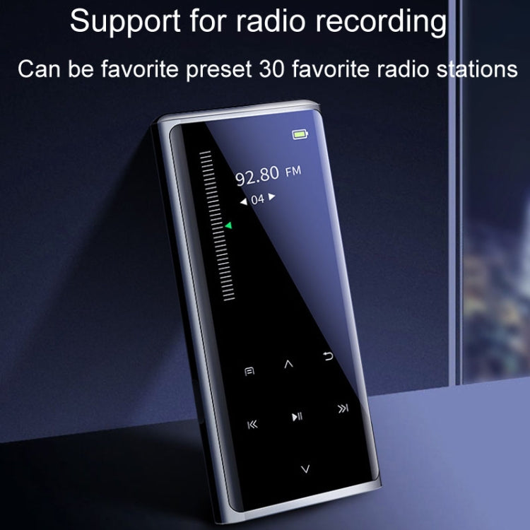 เครื่องเล่นเพลง MP3/MP4 บลูทูธ M27 ขนาด 1.8 นิ้ว พร้อมบันทึกเสียงและอ่าน e-book, 4GB, 8GB, 16GB, 32GB