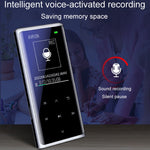 เครื่องเล่นเพลง MP3/MP4 บลูทูธ M27 ขนาด 1.8 นิ้ว พร้อมบันทึกเสียงและอ่าน e-book, 4GB, 8GB, 16GB, 32GB