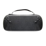 เคสแข็งสำหรับเครื่องเล่น Sony PlayStation Portal พร้อมกระเป๋าเก็บของพกพา, หนัง PU ลายเส้นตัด, ผ้า Oxford 1680D