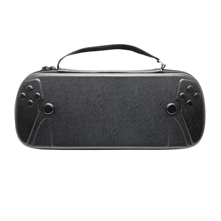 เคสแข็งสำหรับเครื่องเล่น Sony PlayStation Portal พร้อมกระเป๋าเก็บของพกพา, หนัง PU ลายเส้นตัด, ผ้า Oxford 1680D