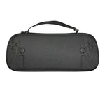 เคสแข็งสำหรับเครื่องเล่น Sony PlayStation Portal พร้อมกระเป๋าเก็บของพกพา, หนัง PU ลายเส้นตัด, ผ้า Oxford 1680D