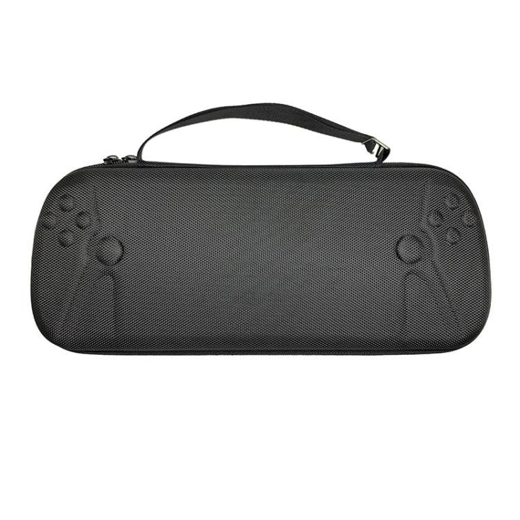 เคสแข็งสำหรับเครื่องเล่น Sony PlayStation Portal พร้อมกระเป๋าเก็บของพกพา, หนัง PU ลายเส้นตัด, ผ้า Oxford 1680D