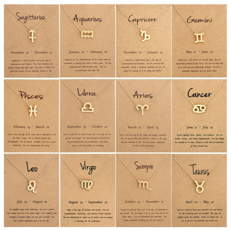 สร้อยคอเครื่องประดับโซ่สั้นอัลลอยชุบไฟฟ้า ราศีเมษทอง, ราศีกรกฎทอง, ราศีตุลย์ทอง, ราศีกันย์ทอง, ราศีสิงห์ทอง, ราศีกุมภ์ทอง, ราศีมีนทอง, ราศีพฤษภทอง, ราศีมังกรทอง, ราศีธนูทอง, ราศีพิจิกทอง, ราศีเมถุนทอง