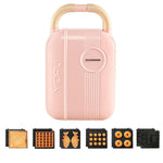 เครื่องทำอาหารเช้าครอบครัวอเนกประสงค์ YIDPU เครื่องทำแซนด์วิชวาฟเฟิลเพื่อสุขภาพ ปลั๊ก CN 2 in 1, 3 in 1, 4 in 1, 5 in 1, 6 in 1, 7 in 1