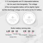 เครื่องชาร์จแบตเตอรี่ปุ่ม LIR2032/2450 4.2V แบบอเนกประสงค์, RSC-X2-2 สีขาว, RSC-X2-2 สีดำ