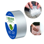 เทปกันน้ำบิวทิลหนา 1.2mm เทปฟอยล์อลูมิเนียมติดเอง ขนาด 5cm x 5m, 15cm x 5m, 20cm x 5m, 10cm x 10m