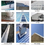 เทปกันน้ำบิวทิลหนา 1.2mm เทปฟอยล์อลูมิเนียมติดเอง ขนาด 5cm x 5m, 15cm x 5m, 20cm x 5m, 10cm x 10m