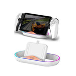 แท่นชาร์จสำหรับเครื่องเล่นเกม PlayStation Portal iPega พร้อมไฟ RGB, รุ่น PG-P5P02