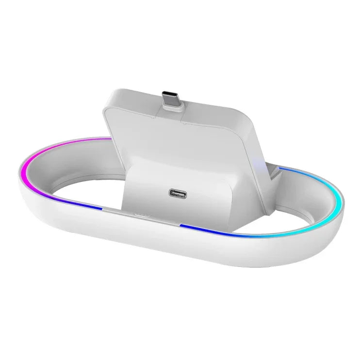 แท่นชาร์จสำหรับเครื่องเล่นเกม PlayStation Portal iPega พร้อมไฟ RGB, รุ่น PG-P5P02