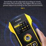 เครื่องตรวจจับสายไฟและเหล็กเส้นแบบมัลติฟังก์ชัน FNIRSI, รุ่น WD-02