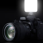 ไฟเติมสำหรับถ่ายภาพและประชุมทางวิดีโอ W64 64 LED สำหรับโน้ตบุ๊กมือถือ, ชุดคลิป, ชุดคลิป+ขาตั้งกล้อง