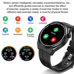 GT3Pro สมาร์ทวอทช์หน้าจอ 1.28 นิ้ว พร้อมบลูทูธและ NFC สีดำซิลิโคน, สีเงินซิลิโคน, หนังดำ, หนังน้ำตาล, เหล็กดำ, เหล็กเงิน, เหล็กสามเม็ดสีดำ, เหล็กสามเม็ดสีเงิน
