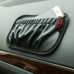Car Instrument Console Adhesive Net Pocket Storage Hanging Bag, H012 Beige Large, H264 Gray Large, H013 Black Small, H014 Beige Small, H265 Gray Small