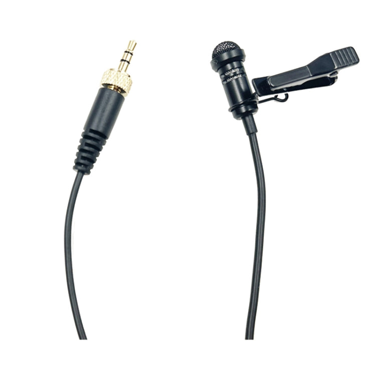 ไมโครโฟนไร้สายแบบ Lavalier ปลั๊กตรง 3.5 มม. แบบเกลียวภายใน, ความยาว 1.5 ม., 2 ม., 3 ม., 4 ม., 5 ม.