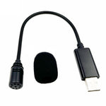 ไมโครโฟนสำหรับประชุมวิดีโอถ่ายทอดสดผ่านคอมพิวเตอร์แบบเสียบตรง USB, ขนาด 4.0x205 มม., 4.0x255 มม., 4.0x255 มม. พร้อมสวิตช์