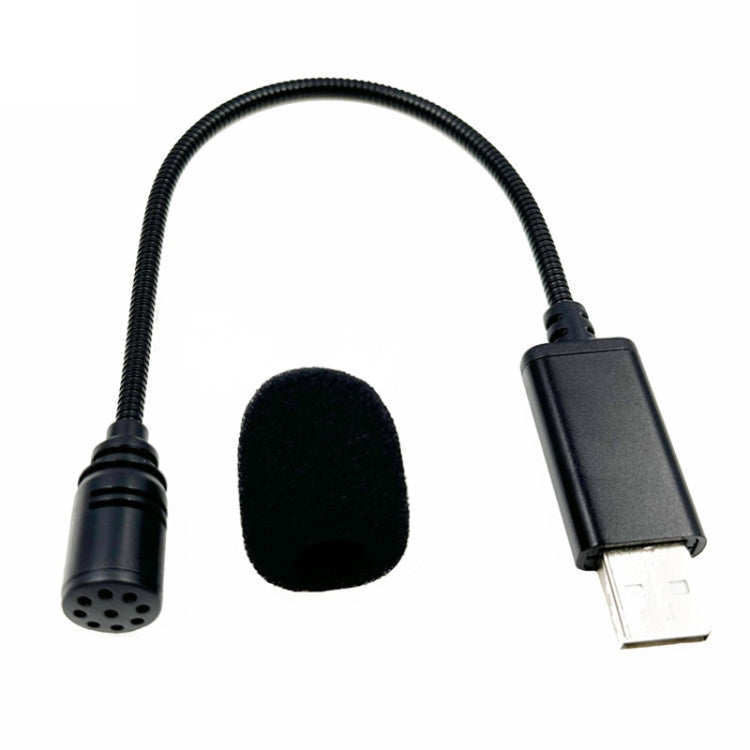 ไมโครโฟนสำหรับประชุมวิดีโอถ่ายทอดสดผ่านคอมพิวเตอร์แบบเสียบตรง USB, ขนาด 4.0x205 มม., 4.0x255 มม., 4.0x255 มม. พร้อมสวิตช์