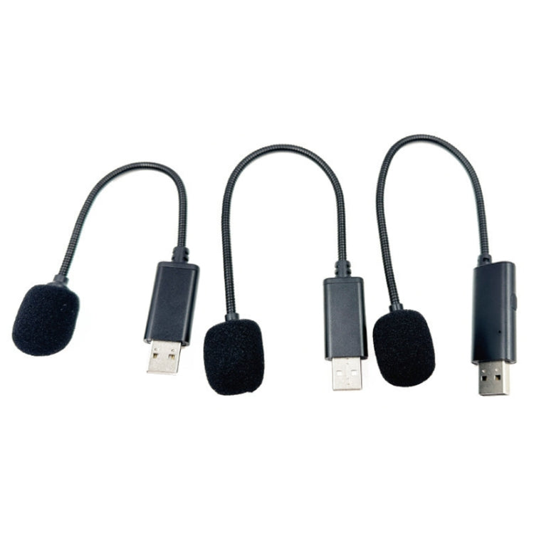 ไมโครโฟนสำหรับประชุมวิดีโอถ่ายทอดสดผ่านคอมพิวเตอร์แบบเสียบตรง USB, ขนาด 4.0x205 มม., 4.0x255 มม., 4.0x255 มม. พร้อมสวิตช์