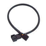 สายต่อพัดลมระบายความร้อนควบคุมอุณหภูมิ PWM คอมพิวเตอร์ ขั้วต่อ HUB เคส ยาว 0.27 ม.