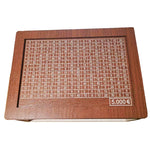 Wooden Money Box Piggy Bank With Counter Home Library Decoration, Light Brown 1000 Euros, Light Brown 2000 Euros, Light Brown 3000 Euros, Light Brown 5000 Euros, Light Brown 10,000 Euros, Dark Brown 1000 Euros, Dark Brown 2000 Euros, Dark Brown 3000 Eu...