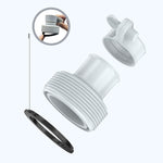 ข้อต่อสายยางสำหรับปั๊มสระน้ำ Intex รุ่น 10722 / 25009 ชนิด B ข้อต่อสายยางชนิด B 1 ชิ้น