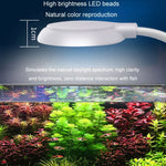 ไฟ LED คลิปติดตู้ปลา 5W USB สำหรับไฟส่องพืชน้ำโปร่งแสง