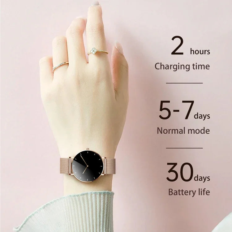 นาฬิกาอัจฉริยะ T8 หน้าจอ 1.3 นิ้ว ตรวจวัดอัตราการเต้นของหัวใจ/ความดันโลหิต/ปริมาณออกซิเจนในเลือด บลูทูธ สีทอง สีเงิน สีส้ม สีเงินเทา