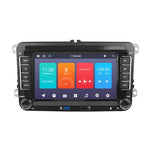 เครื่องเล่นขนาดใหญ่สำหรับ Volkswagen/Skoda 1+32G หน้าจอใหญ่ รองรับ Carplay, Android, ระบบนำทาง, กล้องถอยหลัง เครื่องรวม 1+32G