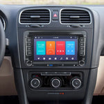 เครื่องเล่นขนาดใหญ่สำหรับ Volkswagen/Skoda 1+32G หน้าจอใหญ่ รองรับ Carplay, Android, ระบบนำทาง, กล้องถอยหลัง เครื่องรวม 1+32G