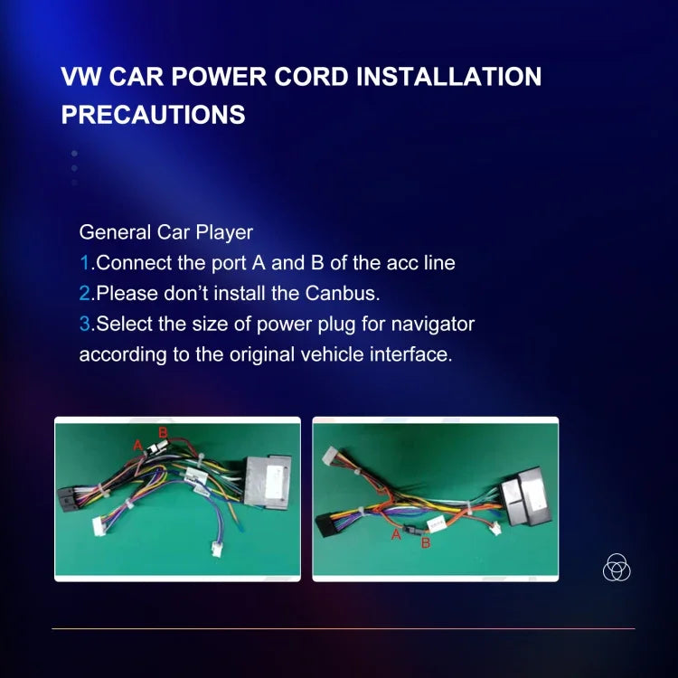 เครื่องเล่นขนาดใหญ่สำหรับ Volkswagen/Skoda 1+32G หน้าจอใหญ่ รองรับ Carplay, Android, ระบบนำทาง, กล้องถอยหลัง เครื่องรวม 1+32G