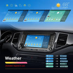 เครื่องเล่นขนาดใหญ่สำหรับ Volkswagen/Skoda 2+64G หน้าจอใหญ่ รองรับ Carplay, Android, ระบบนำทาง, กล้องถอยหลัง เครื่องรวม 2+64G