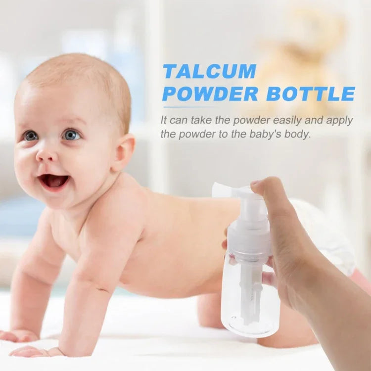 ขวดสเปรย์แป้งระงับเหงื่อแบบพกพา ขวดพลาสติกเปล่า 180ml