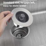ชุดกรองและที่อุดท่อระบายน้ำซิงค์ครัวแบบป๊อปอัพ ป้องกันการอุดตันและทำความสะอาดง่าย