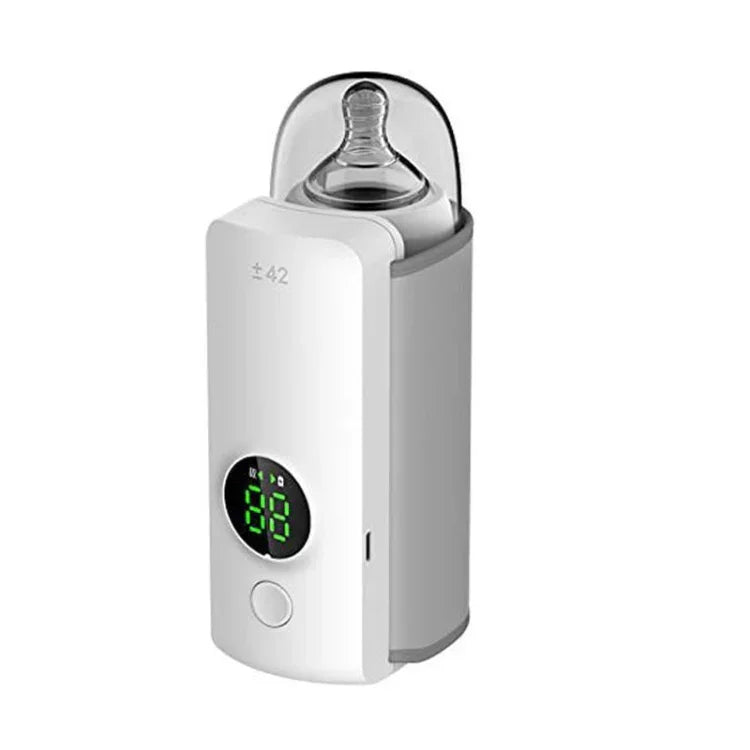 เครื่องอุ่นขวดนมเด็ก 18W 6000mAh พร้อมหน้าจอดิจิทัล ปรับอุณหภูมิได้ 6 ระดับ รุ่น NNQ-2
