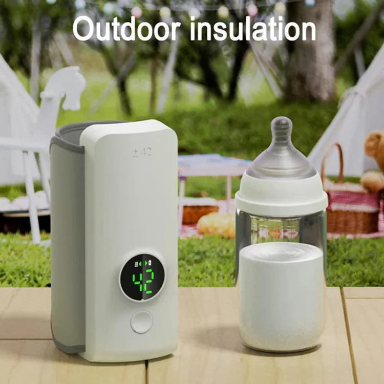 เครื่องอุ่นขวดนมเด็ก 18W 6000mAh พร้อมหน้าจอดิจิทัล ปรับอุณหภูมิได้ 6 ระดับ รุ่น NNQ-2