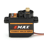 EMAX ES08MA II เซอร์โวมอเตอร์ขนาดเล็กฟันโลหะ 12 กรัม EMAX ES08MA II