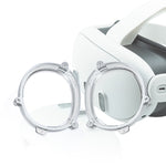 สำหรับ Meta Quest 3 กรอบแว่นแม่เหล็ก VR กรอบ L&R ใส เลนส์กันแสงสีฟ้า+กรอบใส กรอบ L&R สีดำ เลนส์กันแสงสีฟ้า+กรอบสีดำ