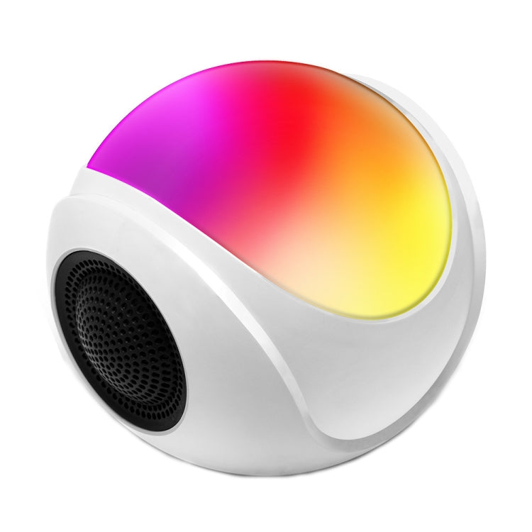 ลำโพงบลูทูธ SY-688 TWS พร้อมไฟ RGB สีสันสดใส รุ่น SY-688 สีขาว
